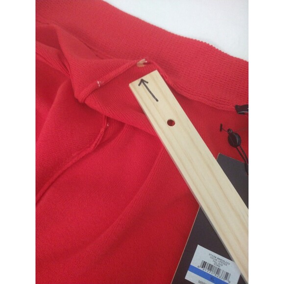 NWT Jones New York Cardigan Women's Sz XL Red Stretch Open Front Chore Pockets - Picture 10 of 16